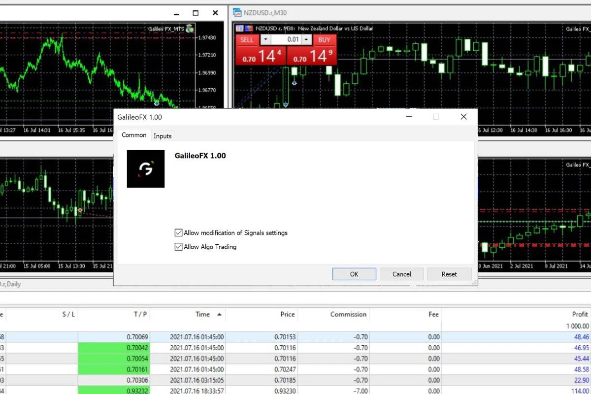 Galileo FX Trading Bot